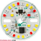 تصویر چیپ ال ای دی رشد گیاه 220 ولت 12 وات xgd 