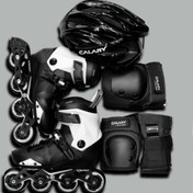 تصویر اسکیت بچه گانه کالاری مدل T2 مشکی 