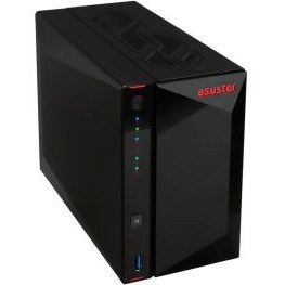 تصویر ذخیره ساز تحت شبکه ایسوستور مدل Asustor NIMBUSTOR 2 Gen2 AS5402T Asustor NIMBUSTOR 2 Gen2 AS5402T 2 bay Tower NAS Storage