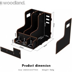 تصویر کازیه اداری و خانگی، نظم دهنده طرح سبک مدل 10321 