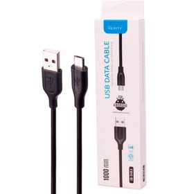 تصویر کابل میکرو یو اس بی فست شارژ Verity CB-3146 A 1m Verity CB3146A 1m Micro USB Charging Cable