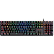 تصویر کیبورد ردراگون K589 Shrapnel با سیم Keyboard Redragon K589 Shrapnel Wired