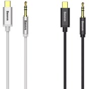 تصویر کابل صدا تایپ سی بیسوس Baseus Type-C to 3.5mm Audio Cable M01 