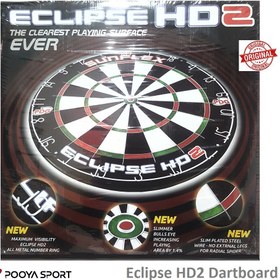 تصویر تخته دارت حرفه ای مسابقاتی Sunflex مدل Eclipse HD 2 سایز "18 اصل 