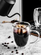 تصویر ماگ دوجداره پیرکس Double-walled Pyrex mug