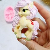 تصویر قالب سیلیکونی اسب پونی نماد سال 