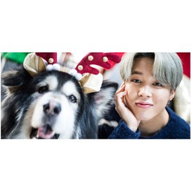 تصویر ماگ حرارتی آبنبات رنگی طرح BTS - Jimin جیمین کد MKSA0508 - مشکی جنس ماگ خارجی می باشد