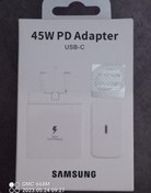 تصویر شارژر سامسونگ مدل 45W PD USB-C 
