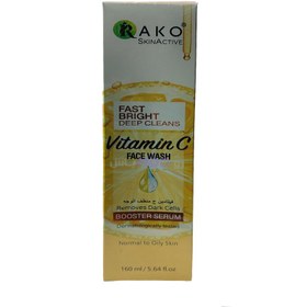 تصویر فوم شستشوی فیس واش راکو مدل ویتامین سی RAKO VITAMIN C FACE WASH