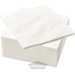 تصویر دستمال رو ميزی 100 تايی 40*40 ایکیا مدل FANTASTISK 