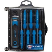 تصویر مجموعه 7 عددی پیچگوشتی لیکوتا مدل ASD-CHS102K 