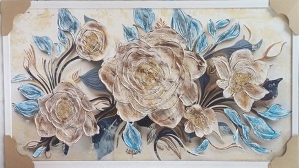 تصویر تابلو تکسچر (برجسته – سایز بزرگ ) 