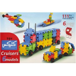 تصویر ساختنی 111 قطعه cruisers کلیکس Clix Cruisers Construction , 111 Pieces