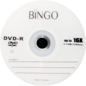 تصویر دی وی دی بینگو باکس دار 