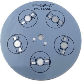 تصویر PCB گرد 5W بزرگ 