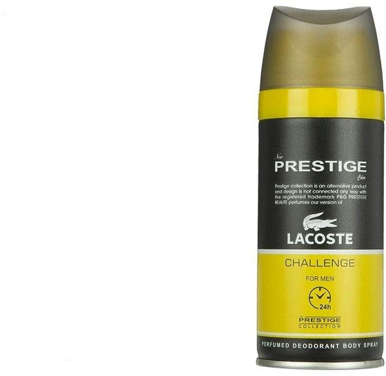 Lacoste challenge hotsell deodorant spray 150ml