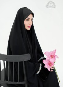 تصویر چادر مشکی کد 107 