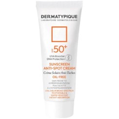 تصویر ضد آفتاب درماتیپیک ضد لک و روشن کننده anti spot spf50 