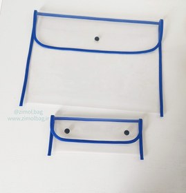 تصویر پوشه A4 شفاف رنگی 