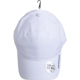 تصویر کلاه تنیس آرتنگو Artengo TC500- 58 Cm – سفید ARTENGO TC 500 Tennis Cap-White