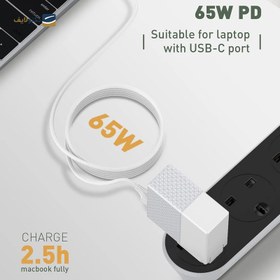 تصویر کابل تایپ سی سیبراتون مدل S510C طول 1 متر Sibraton S510C USB-C to USB cable 1m