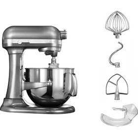 تصویر ماشین آشپزخانه کیچن اید آمریکا مدلKitchenAid 5KSM7580XEMS KitchenAid Stand Mixer Artisan 6,9 Lt 5KSM7580XEMS