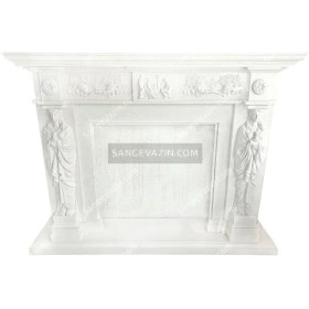 تصویر شومینه سنگی آسا 