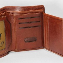 تصویر کیف پول چرم جیبی مدل پولو 