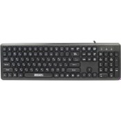 تصویر کیبورد باسیم سادیتا مدل SK-301 SK-301 Wired Keyboard