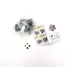 تصویر لگو تراش پازلی مدل فیل 