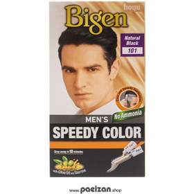 تصویر کیت رنگ موی مدل اسپیدی کالر SPEEDY COLOR بیگن BIGEN MEN'S SPEEDY COLOR 40 g