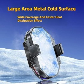 تصویر فن خنک کننده گوشی موبایل مدل FS06 رادیاتوری دوگانه 