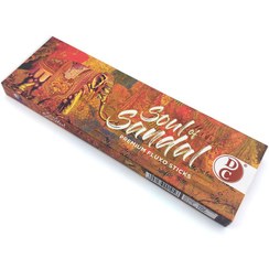 تصویر عود روح صندل (کاهش استرس، افزایش تمرکز و آرامش ذهنی) عود دست ساز شاخه ای DC مدل Soul of Sandal