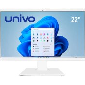 تصویر کامپیوتر همه کاره مدل UNIVO-ua2225-i5-12400 16G ram 256G ssd 