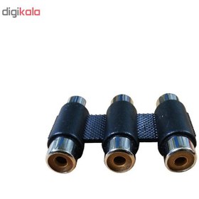 تصویر تبدیل بین راهی 3 به 3 AV دی نت D-NET Converter AV 3 to 3