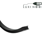 تصویر ریل مگنتی کرو روکار آلومینیومی ۲ متری شعاع مدل sh-mpsc-2m 