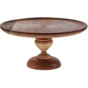 تصویر ظرف سرو کیک مدل پایه دار کد 002 