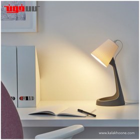 تصویر چراغ مطالعه ایکیا مدل SVALLET IKEA SVALLET Work lamp, dark grey/white