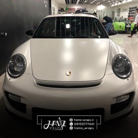 تصویر کاور رنگی سفید ساتن 