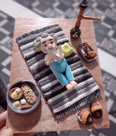 تصویر دکوری تاپر پیرمرد بازنشسته دکوری پیرمرد بازنشسته