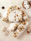 تصویر ست نوزادی سویشرت و شلوار سایز ۱۲ تا ۱۸ ماه 