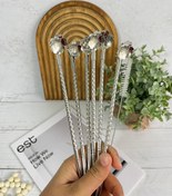 تصویر نی شربت یونیک فرچه دار 