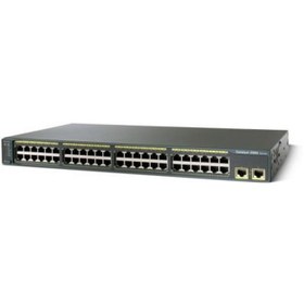 تصویر سوئیچ 48 پورت سیسکو WS-C2960-48TT-L Cisco WS-C2960-48TT-L 24-Port Switch