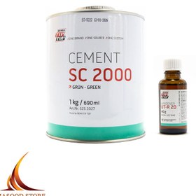 تصویر چسب نوار نقاله و مکمل تیپ تاپ CEMENT SC2000 TIP TOP 