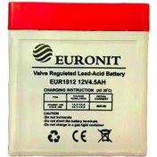 تصویر باتری ۱۲ ولت ۴.۵ آمپر یورونت مناسب سیستم اعلام حریق ، دزدگیر اماکن ،کرکره برقی ، دوربین و آسانسور - اورجینال و دارای گارانتی ۶ ماهه می باشد / 720.000 تومان / در ولتاژ و جریان های مختلف موجود می باشد Euronet 12V 4.5A battery