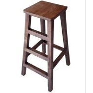 تصویر چهار پایه بلند چوبی کد 63 