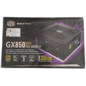 تصویر پاور ۸۵۰ وات کولرمستر Cooler Master GX850 Gold آکبند 