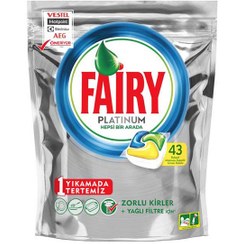 تصویر قرص ماشین ظرفشویی فیری مدل Fairy Platinum Original DishWasher Tablets 43 Tablets