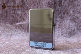 تصویر فندک بنزینی ساده طرح زیپو 