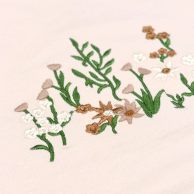 تصویر بلوز دورس سه‌نخ بچگانه گلدوزی دخترانه | سایز ۳ تا ۹ سال 